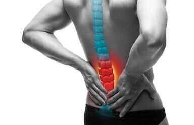 A osteocondrose é unha enfermidade da columna vertebral